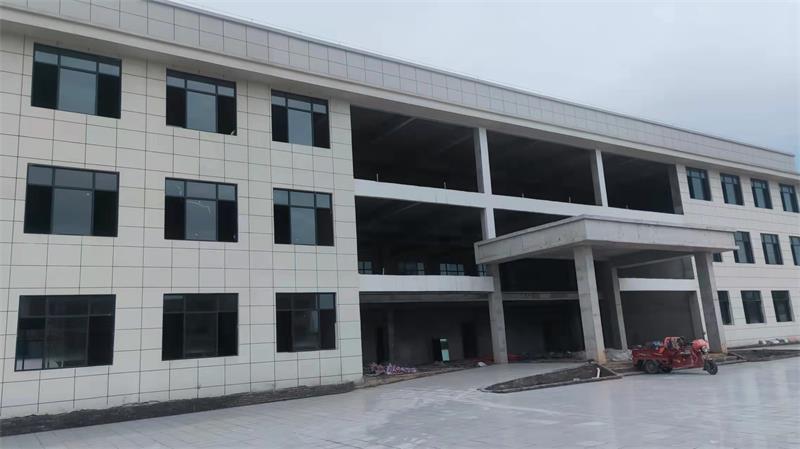 純水一號(hào)湖北工廠辦公樓主體工程已完工