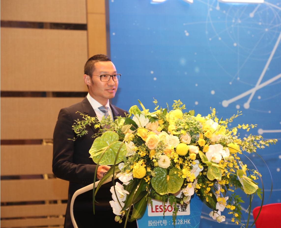 聯(lián)塑集團行政總裁左滿倫發(fā)言